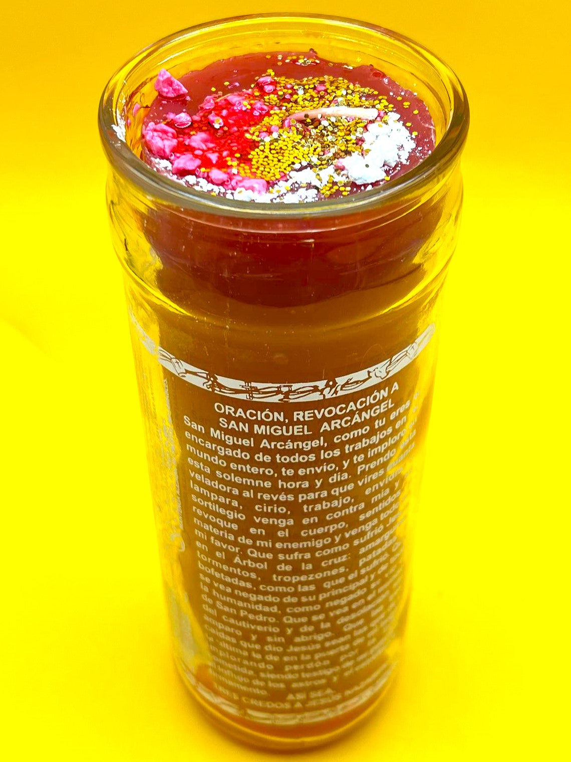 10 Dias Candle Large with Image Preparation