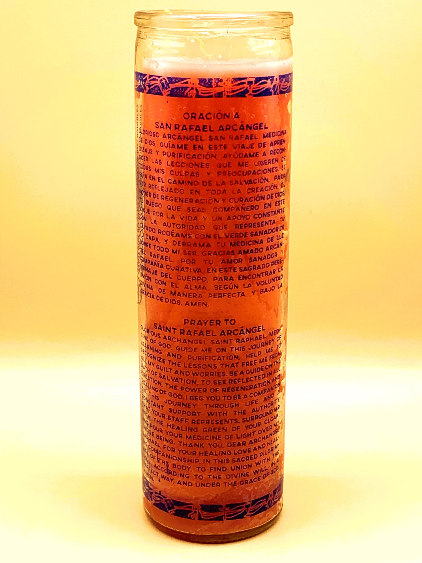7 Days San Rafael Candle Regular Size with Image