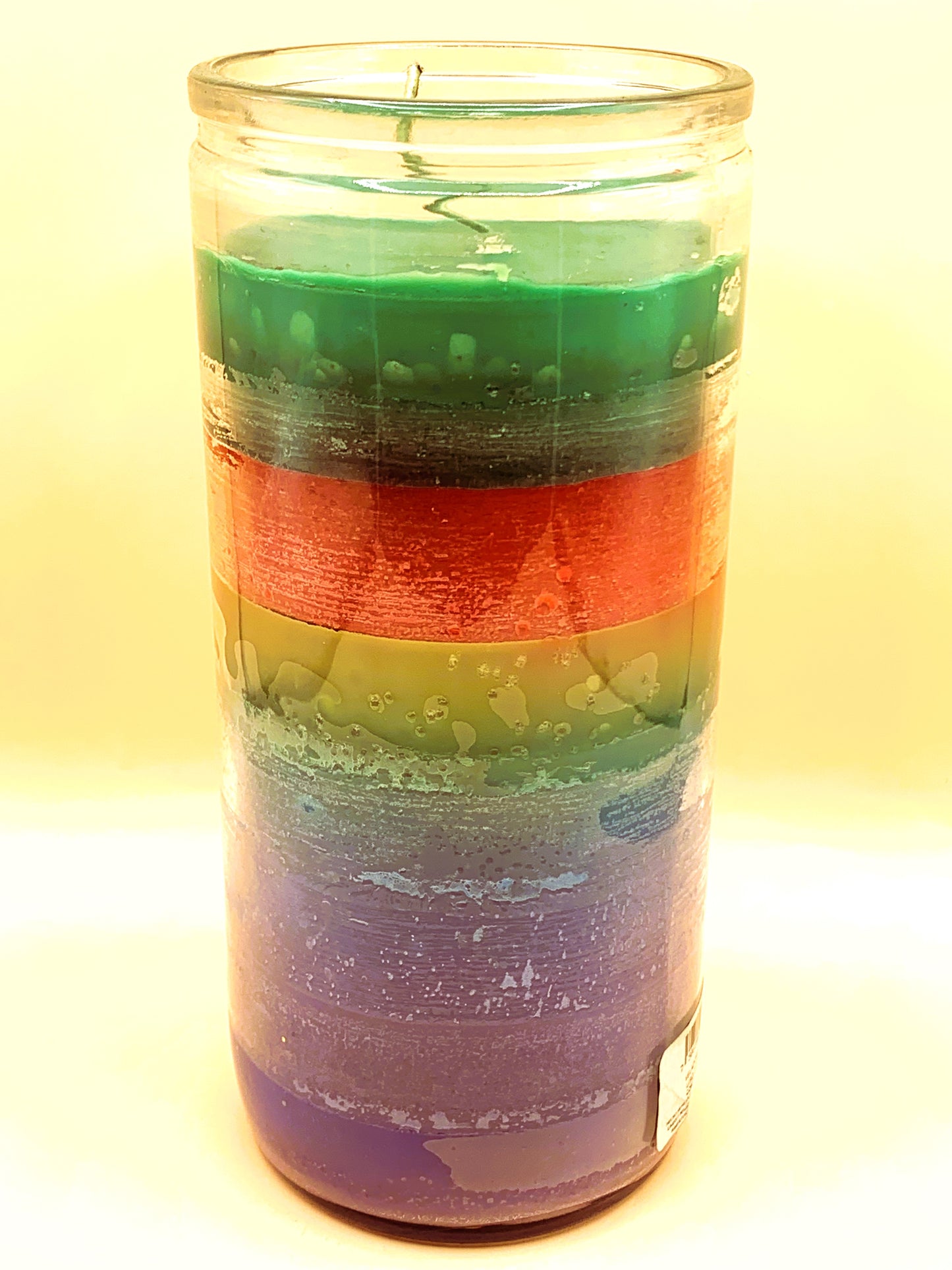 14 Days 7 Colors Candle Plain XL