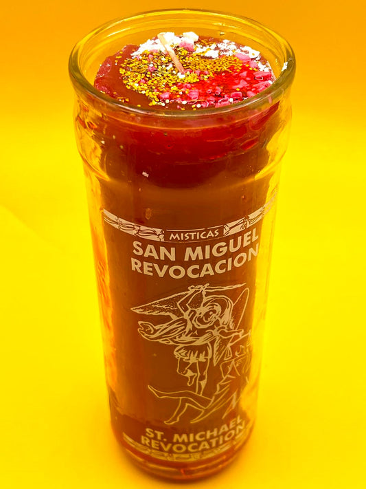 10 Dias Candle Large with Image Preparation