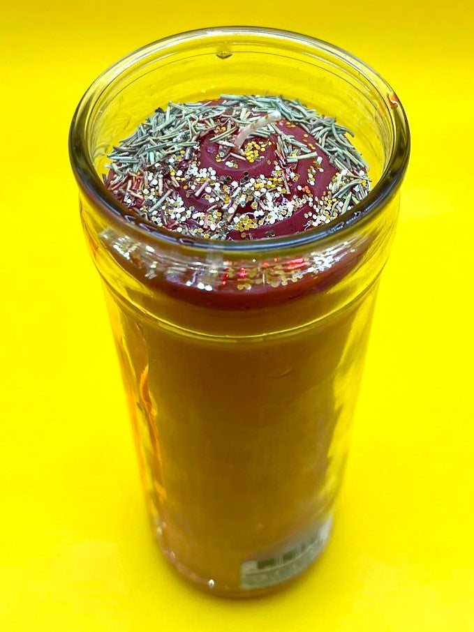10 Dias Candle Large Plain Color Preparation