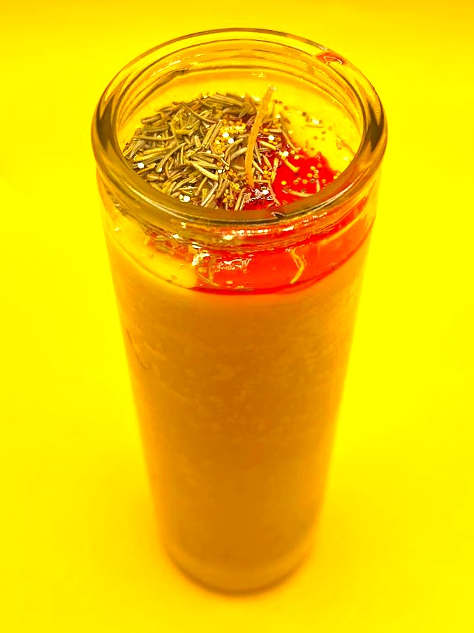 7 Day Candle Regular Size Plain Color Preparation