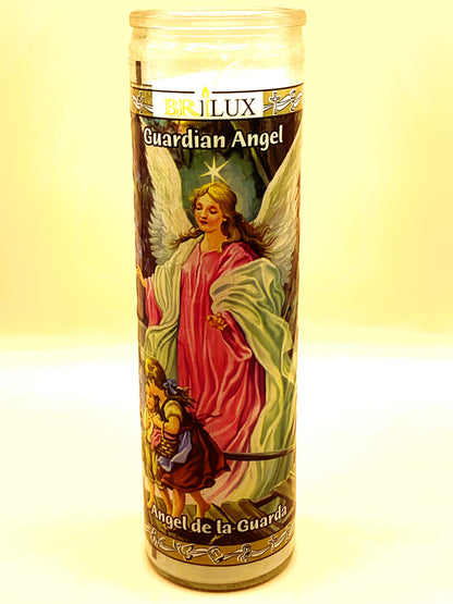 7 Days Angel de la Guardia, Angle Guardian Candle Regular size image