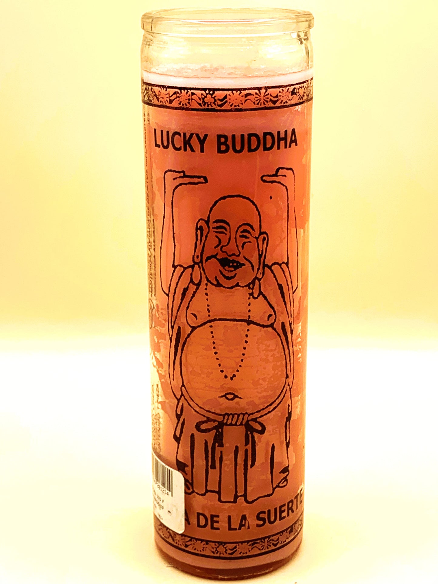 7 Days Buddha de la Suerte, Lucky Buddha Candle Regular size image