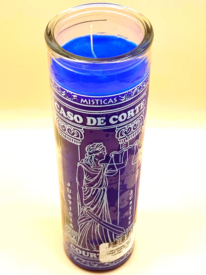 7 Days Caso de Corte, Court Case Candle Regular size image