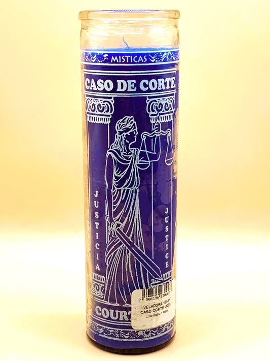 7 Days Caso de Corte, Court Case Candle Regular size image