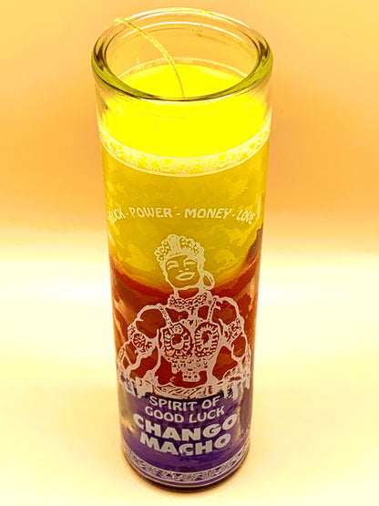 7 Days Chango Candle Regular Size with Image