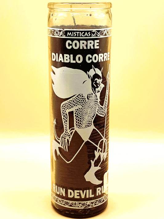 7 Days Corre Diablo, Run Devil Candle Regular size image