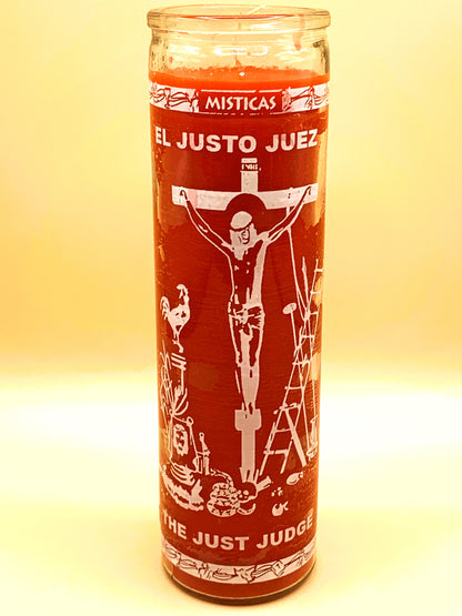 El Justo Juez the Just Judge Candle