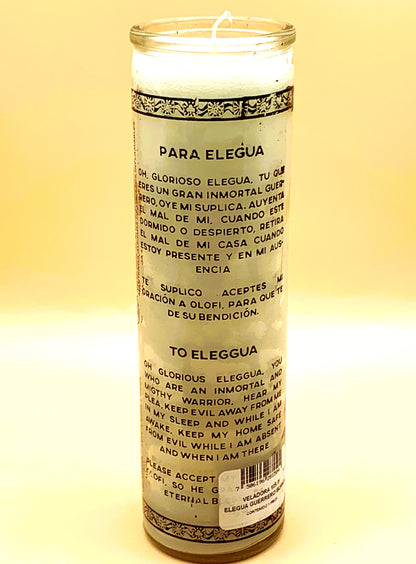 7 Days Elegua Candle Regular size image