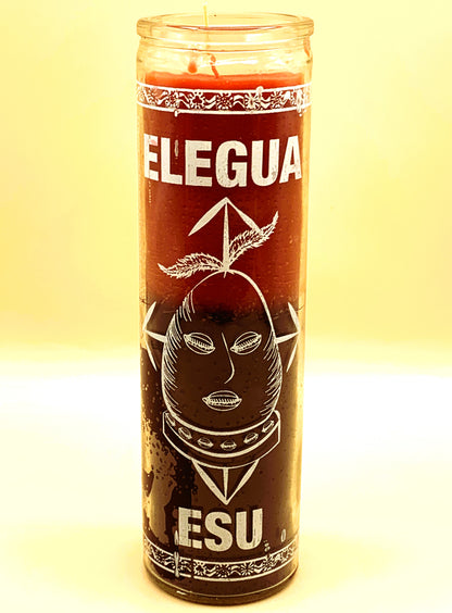 7 Days Elegua Esu Candle Regular size image