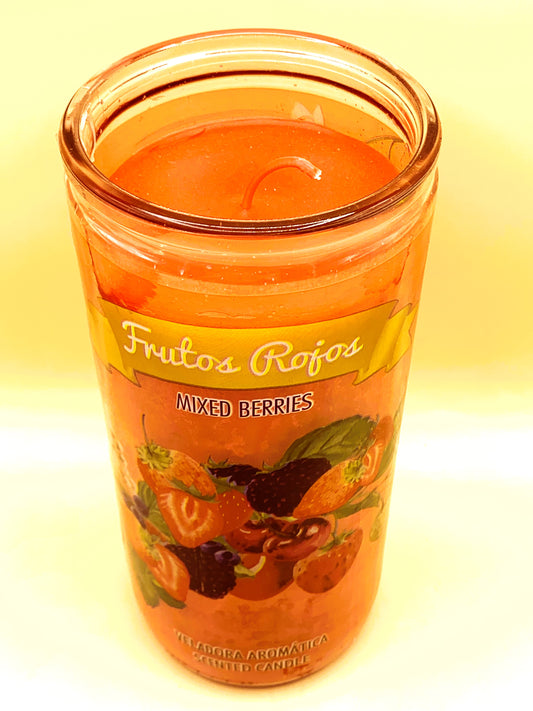 14 Days Frutas Rojas, Mixed Berries Candle XL image