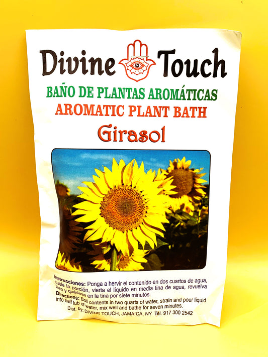 Girasol plant bath