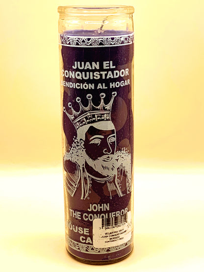 7 Days Juan El Conquistador, John the conquer Candle Regular size image