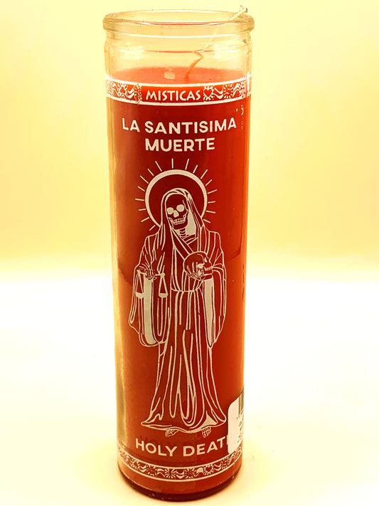 7 Days La Santisima Muerte, Holy Death Candle Regular size image