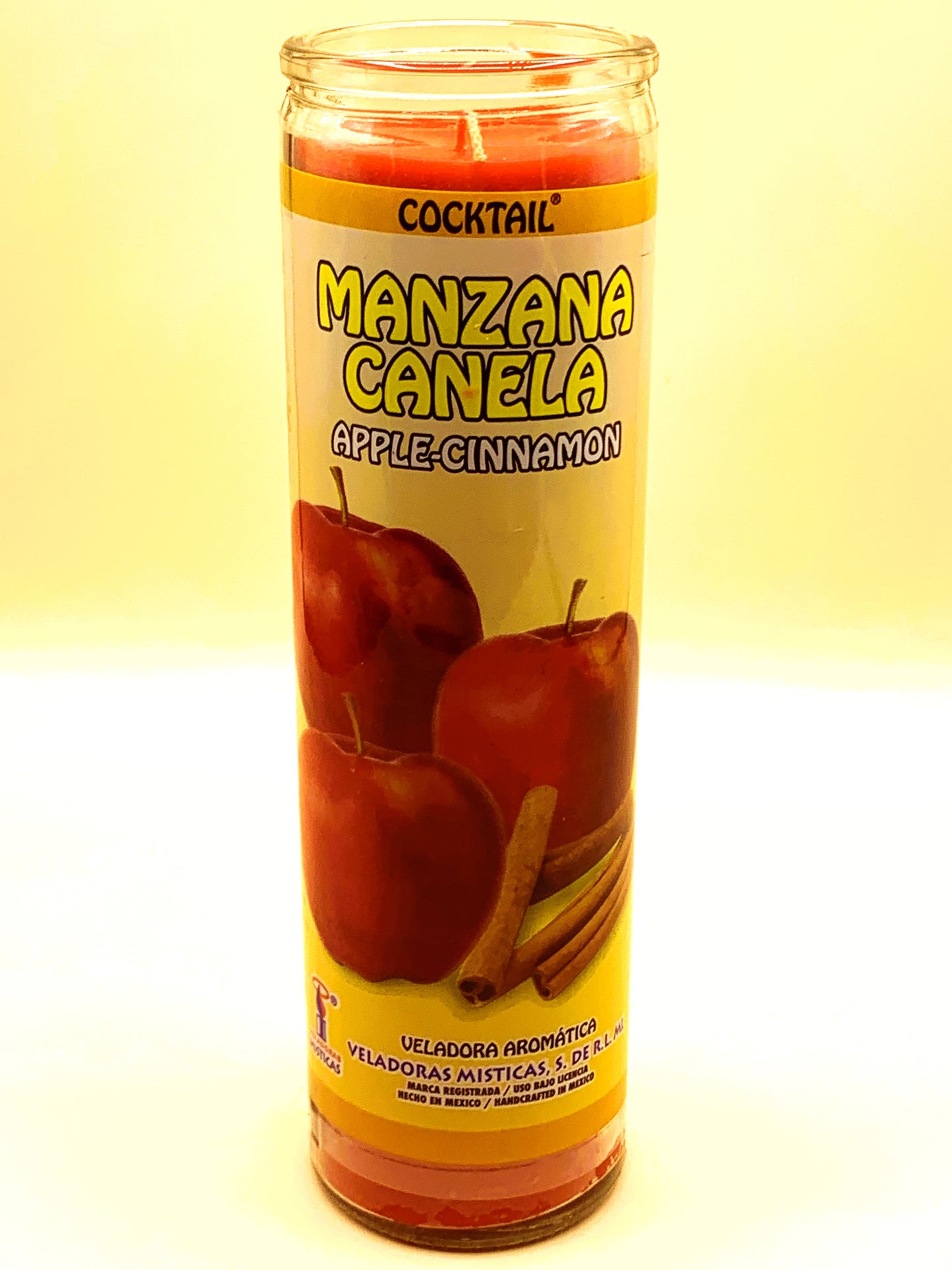 7 Days Manzana, Canela, Apple & Cinnamon Candle Large size image