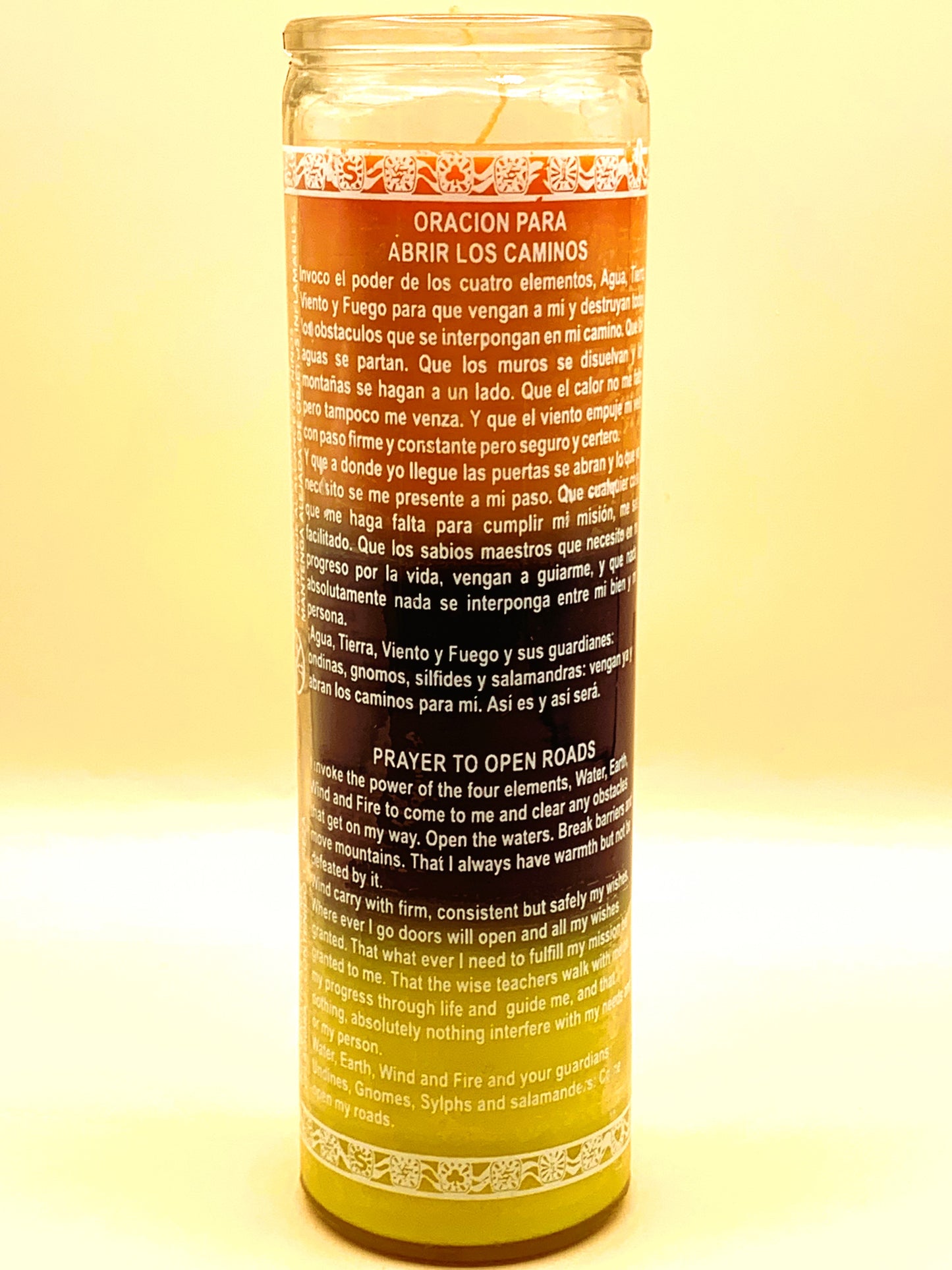 7 Days Abre Camino Candle Regular size image