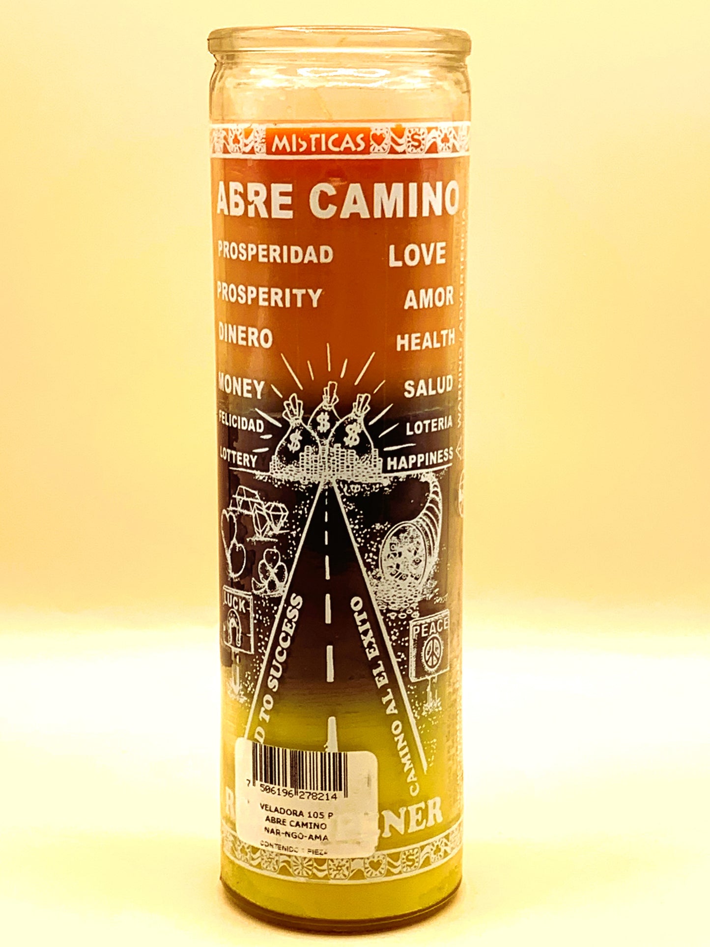 7 Days Abre Camino, Open Road Candle Regular size image