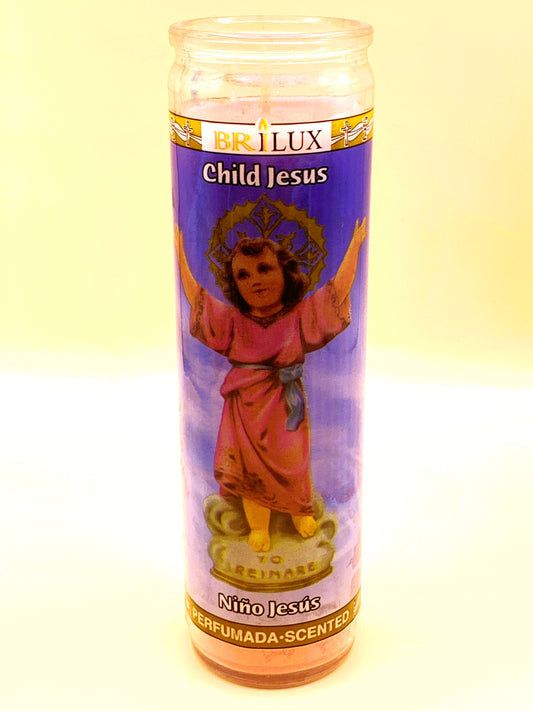 7 Days Nino Jesus, Child Jesus Candle Regular size image