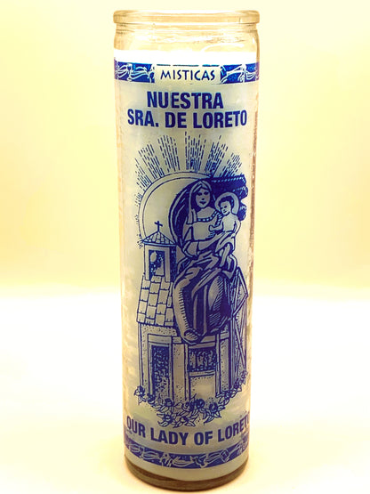 7 Days Nuestra Sra de Loreto Candle Regular size image