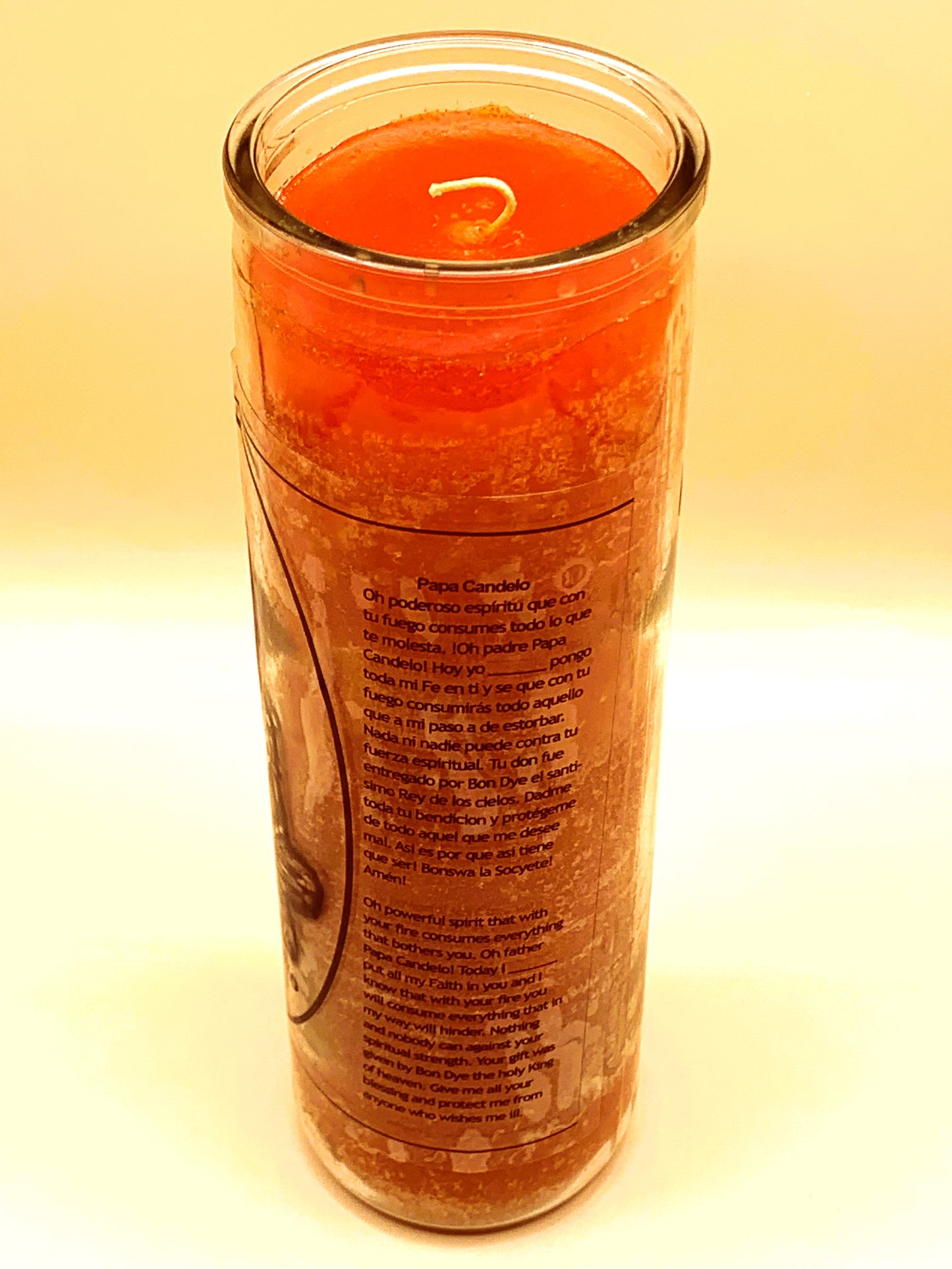 7 Days Papa Candelo Candle Regular Size with Image