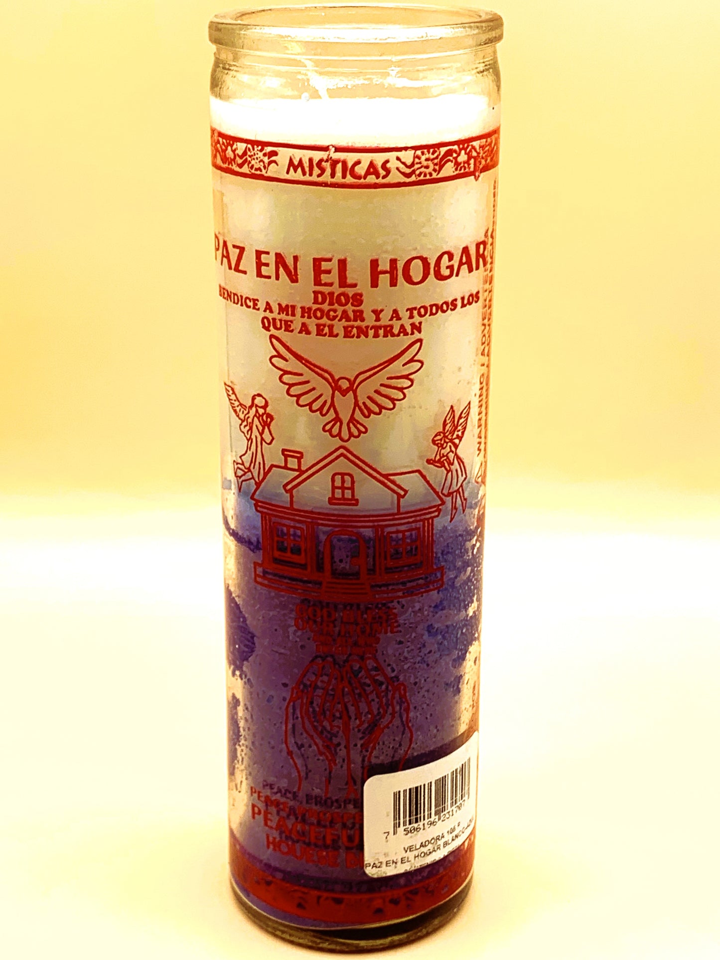 7 Days Paz en el Hogar, Peace at Home Candle Regular size image