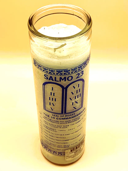 7 Days Salmo 23, Salm 23 Candle Regular size image