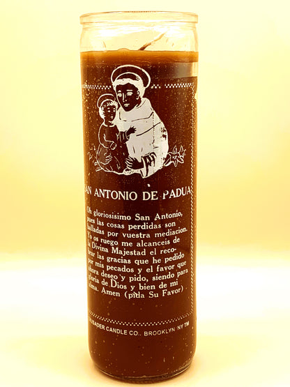 7 Days San Antonio de Pauda Candle Regular Size with Image