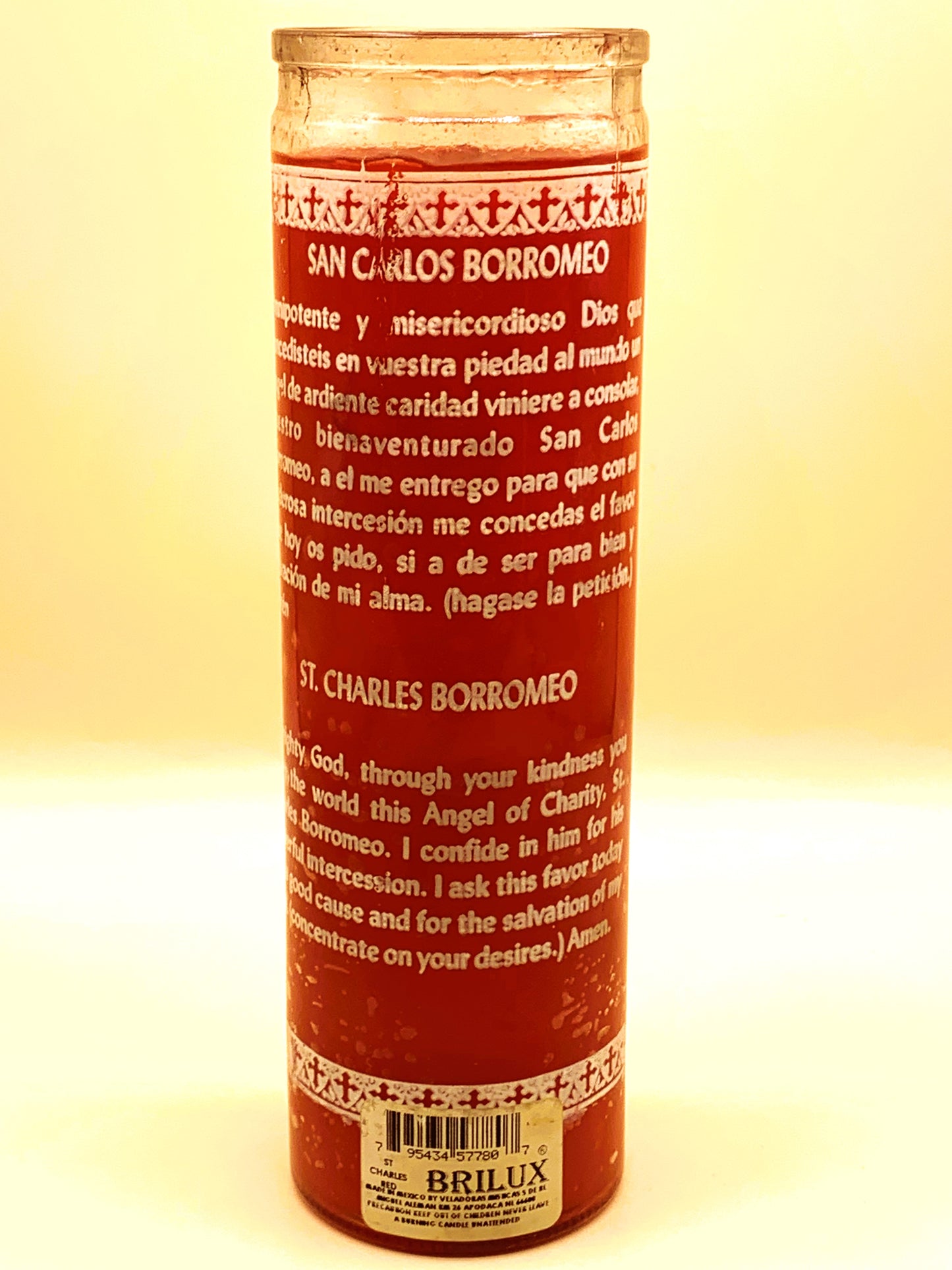 7 Days San Carlos Borromeo Candle Regular size image