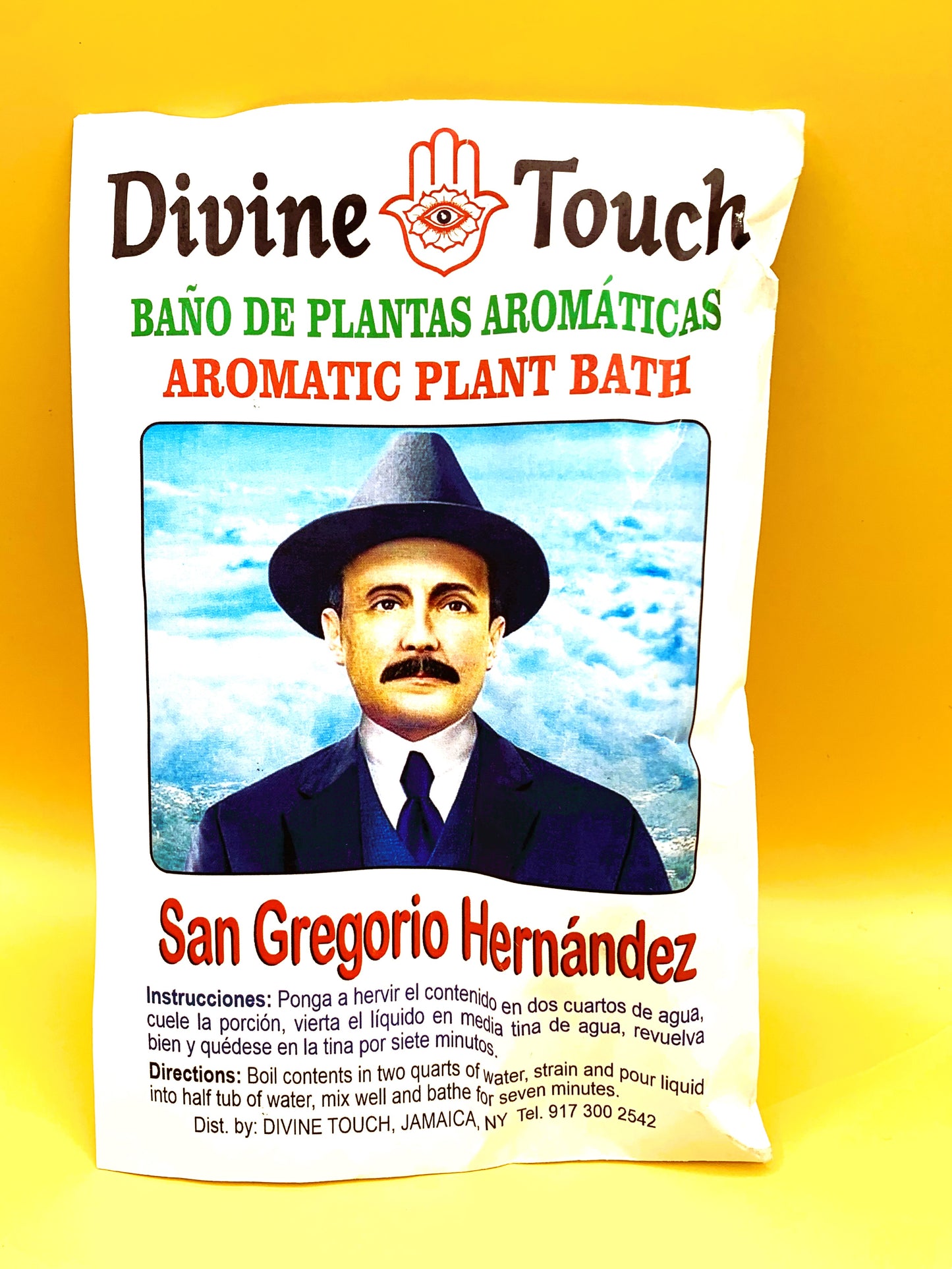 San Gregorio Hernandez plant bath