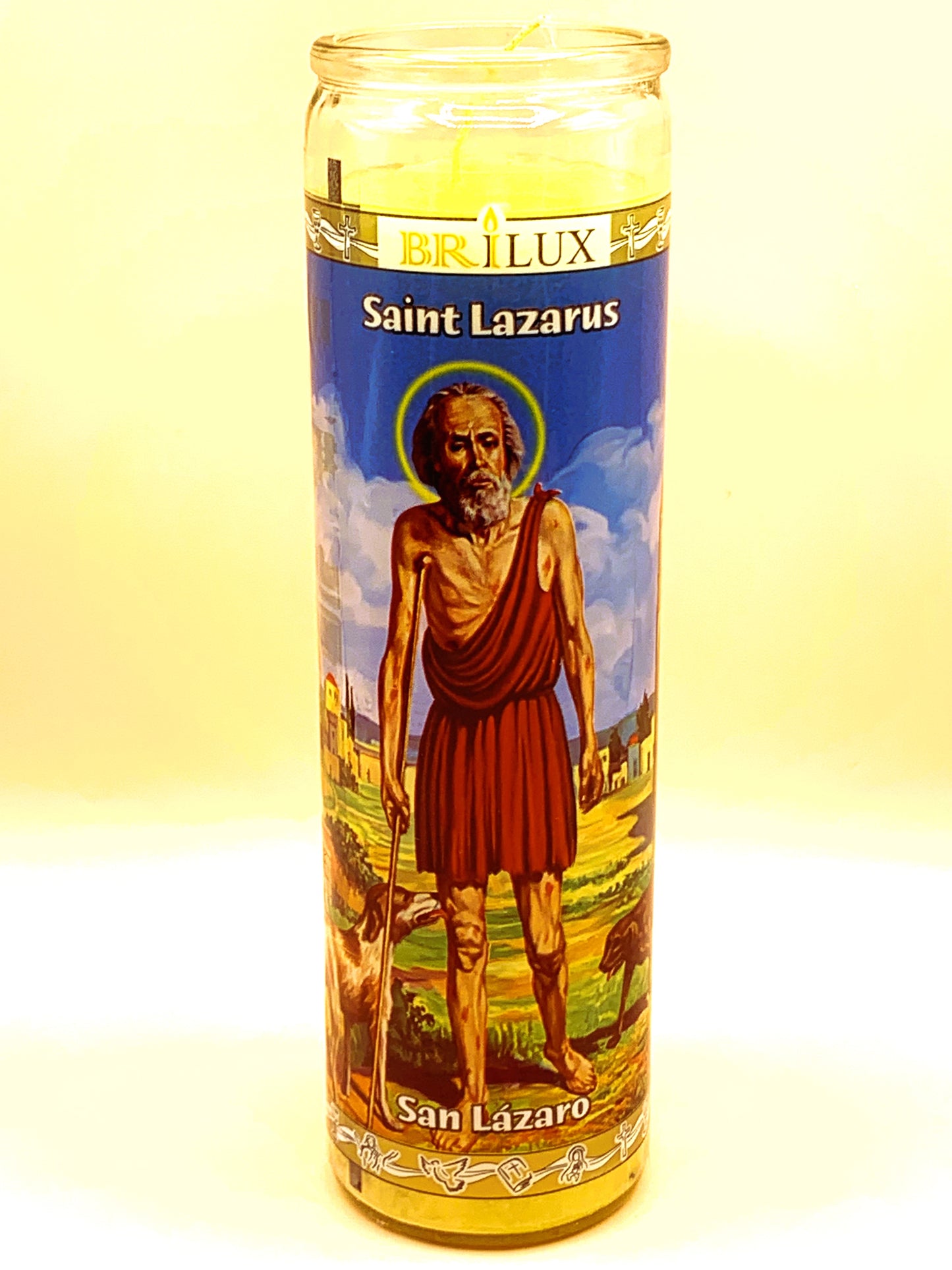 7 Days San Lazaro Candle Regular Size with image