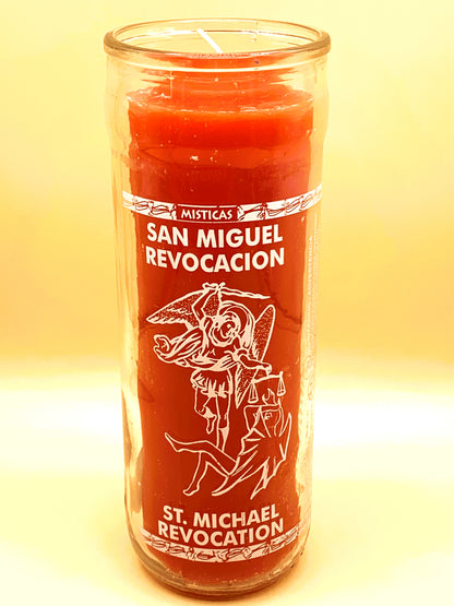 10 Days San Miguel Revocacion, St Micheal Revocation Candle Large