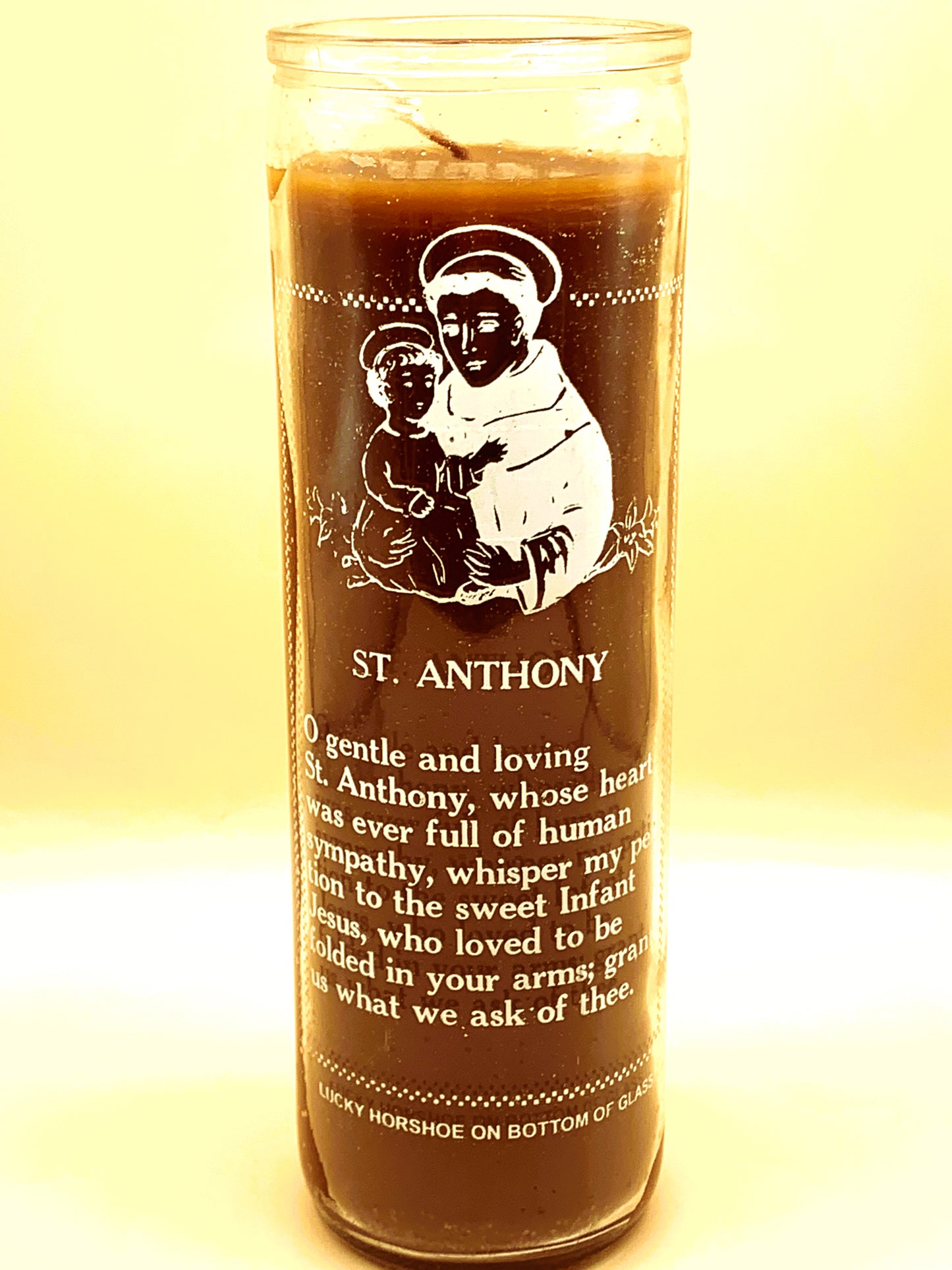 7 Days San Antonio de Pauda Candle Regular Size with Image