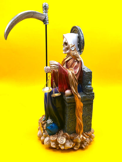 Santa Muerte Rey, King Statue