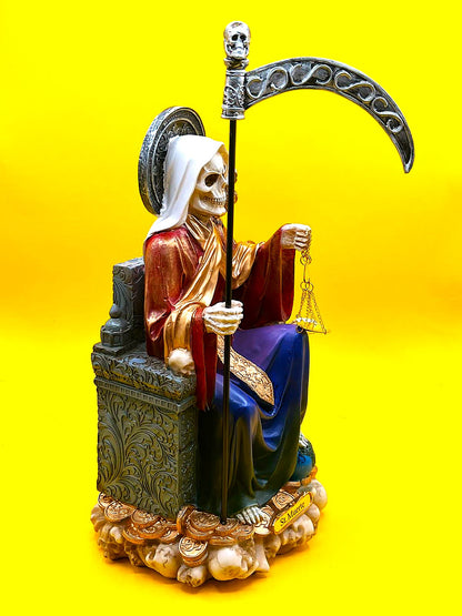 Santa Muerte Rey, King Statue