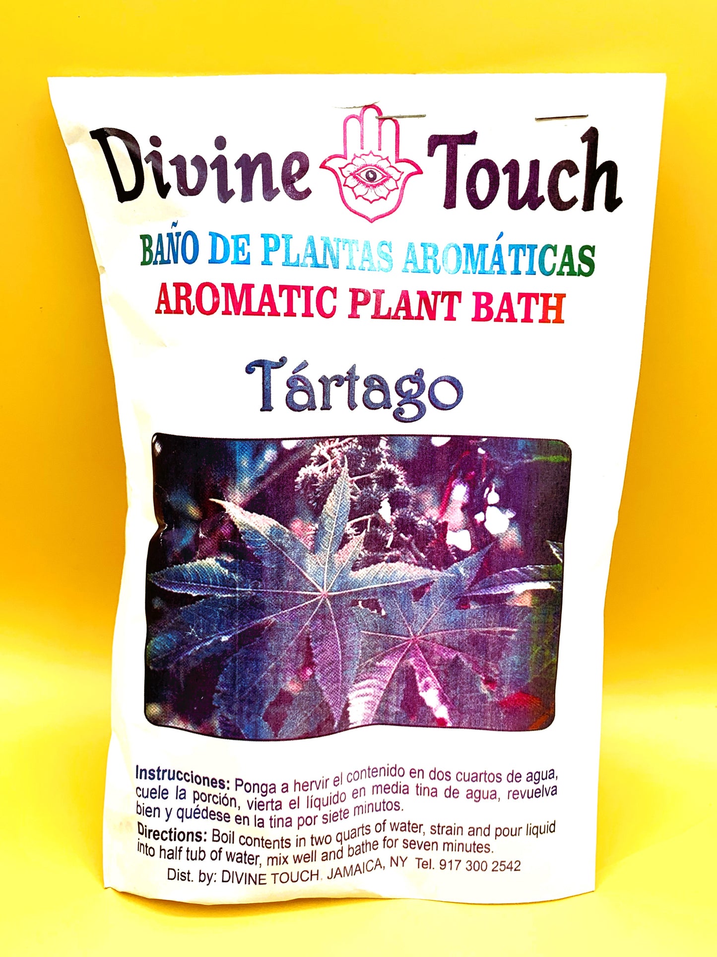 Tartago plant bath