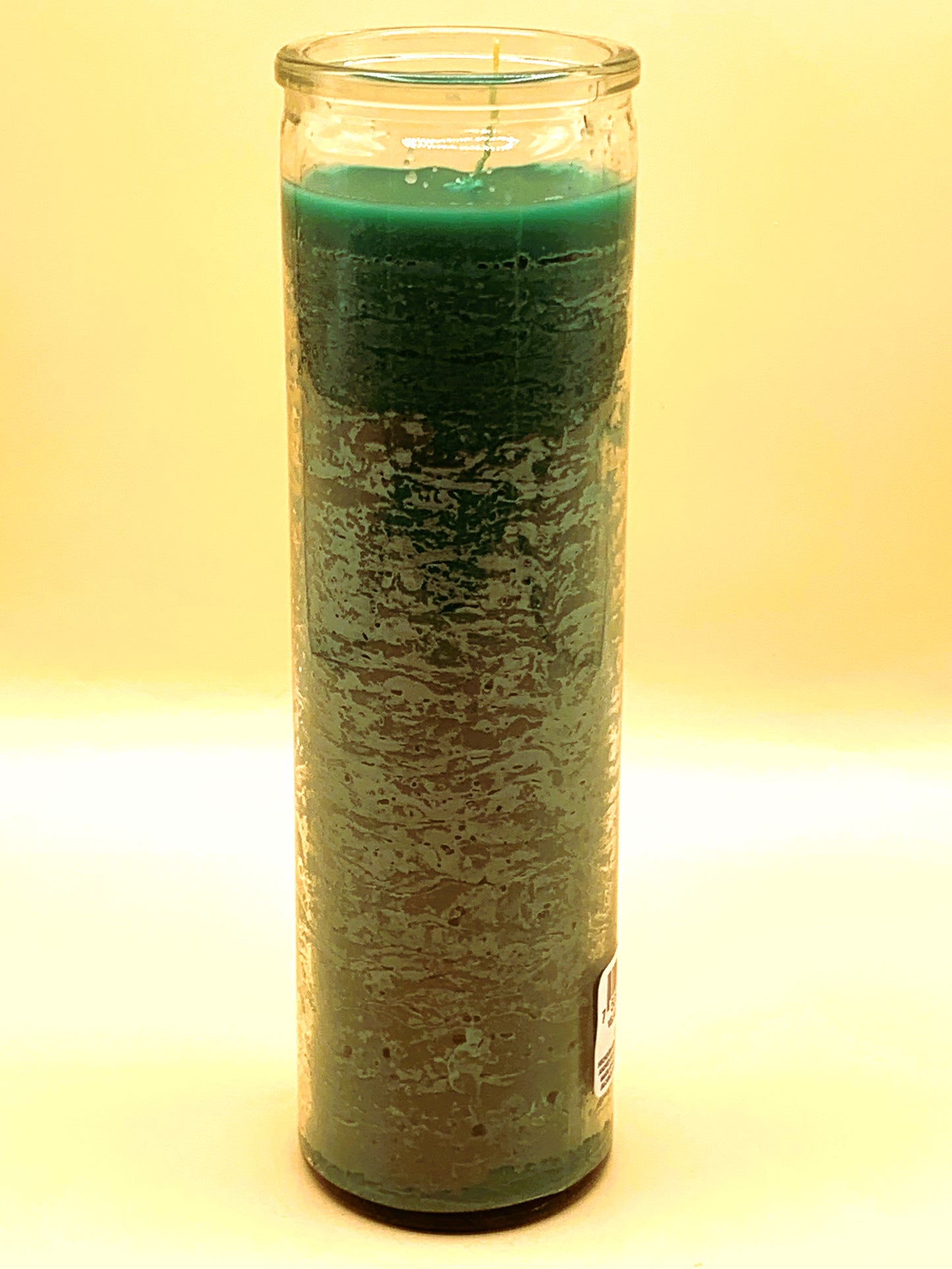 7 Days Vela Verde, Green Candle Regular size plain