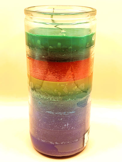 14 Days 7 Colors Candle Plain XL