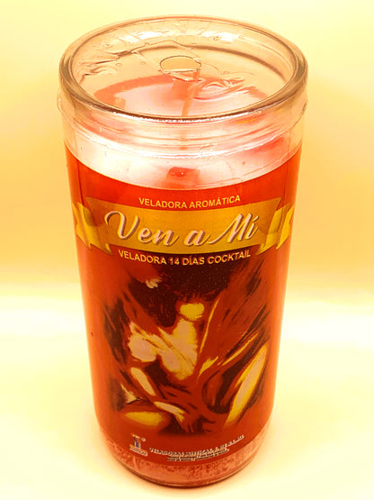 14 Days Ven a mi, Come to me Candle XL image