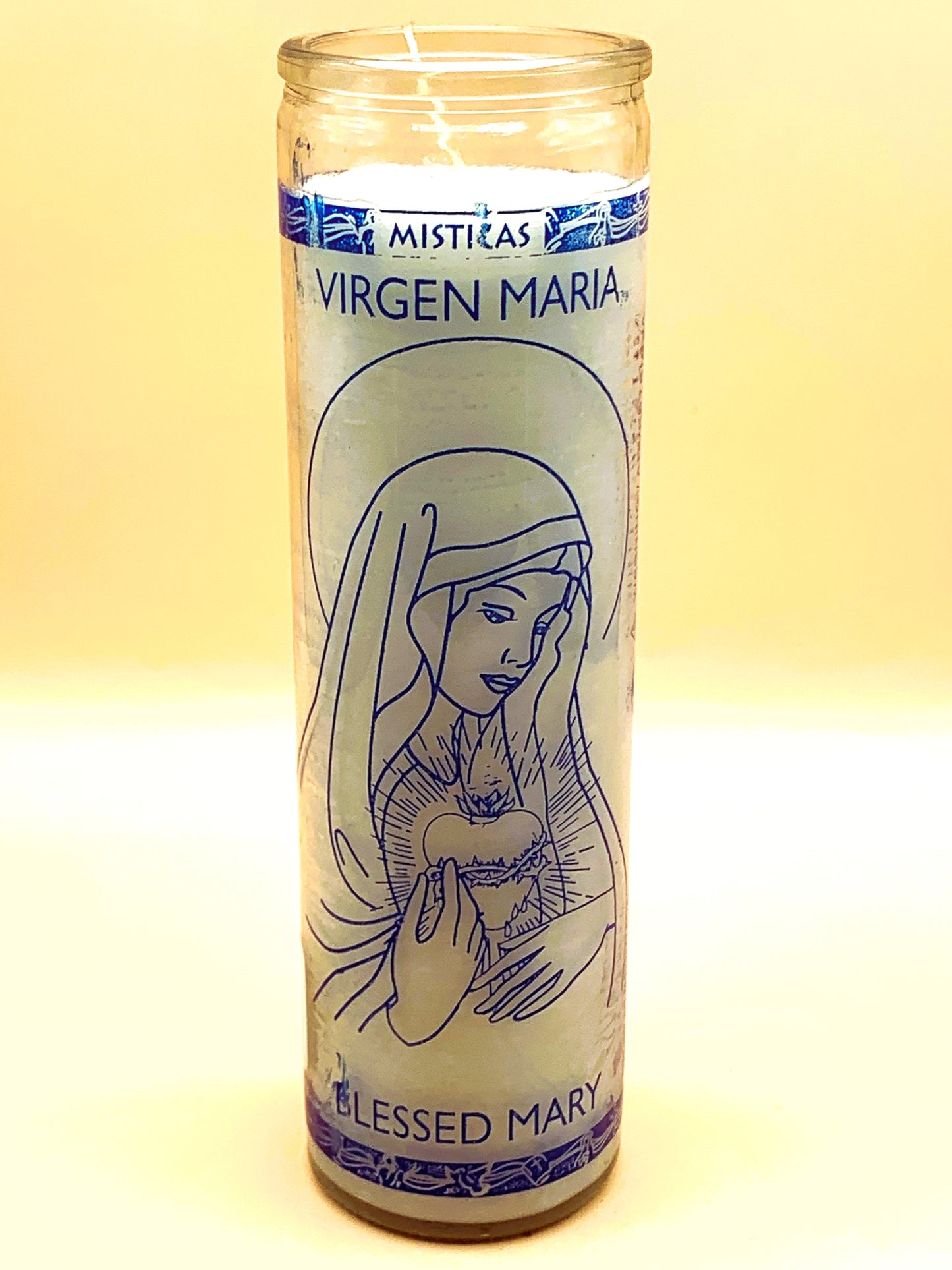 7 Days Virgen Maria Candle Regular size image