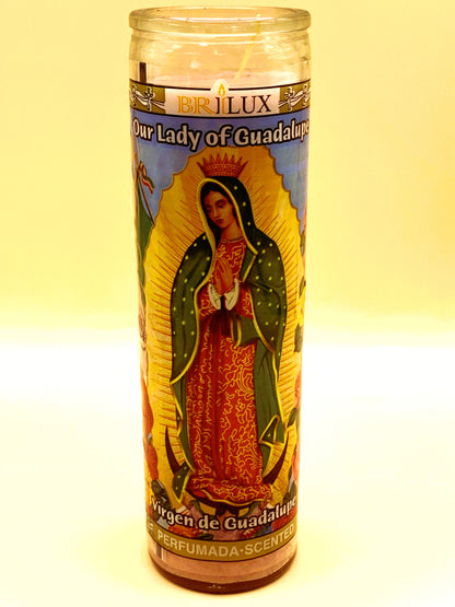 7 Days Virgen de Guadalupe Candle Regular size image