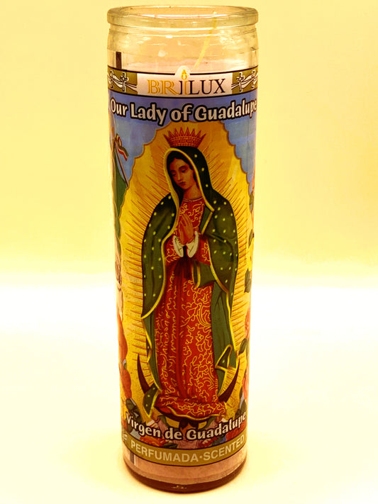 7 Days Virgen de Guadalupe Candle Regular size image